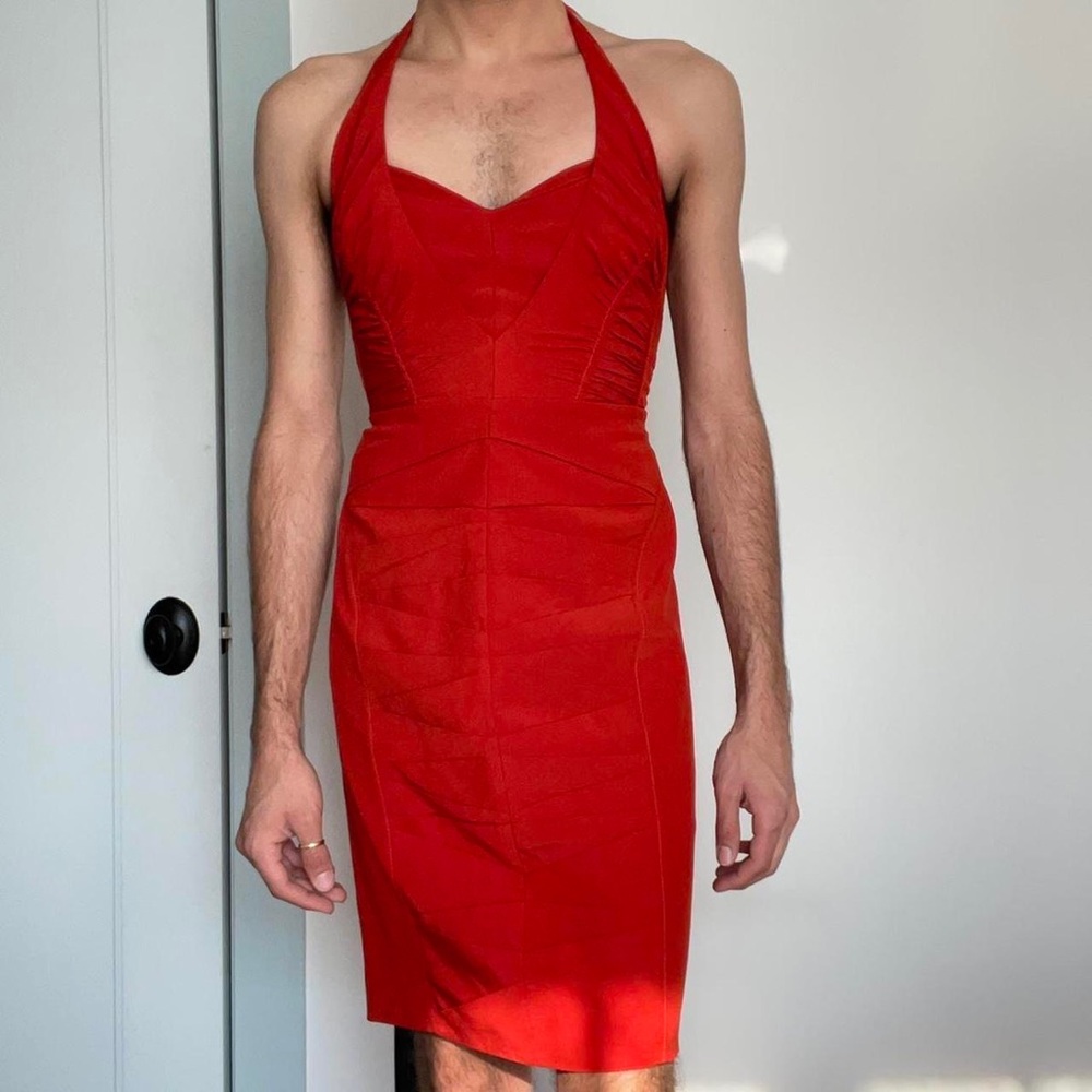 Zac Posen sweetheart cocktail dress